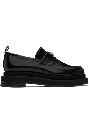 Simone Rocha Black Heart Toe Platform Loafers