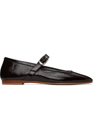 Le Monde Beryl Brown Ballet Mary Jane Ballerina Flats