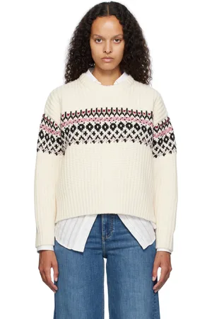 RAG&BONE Off-White Leigh Fair Isle Sweater