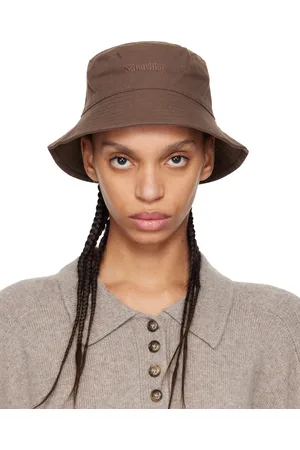 Nanushka Brown Caran Bucket Hat