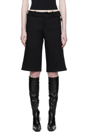 Fax Copy Express Embroidered Shorts