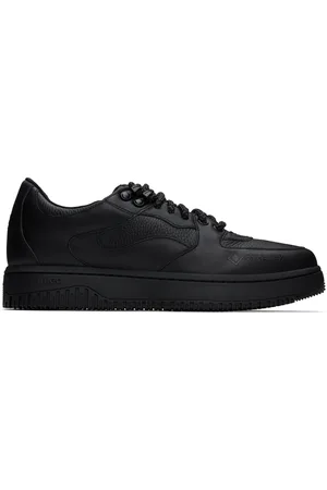 HUGO BOSS Black Leather GTX Sneakers