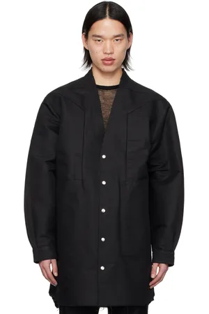Rick Owens Black Jumbo Jacket