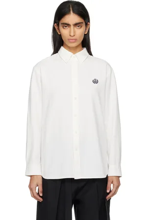 DUNST White Classic Boyfriend Shirt