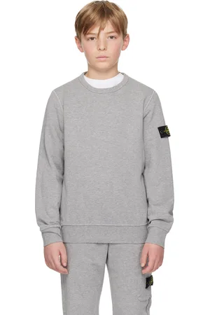Stone Island Kids Gray 61320 Sweatshirt