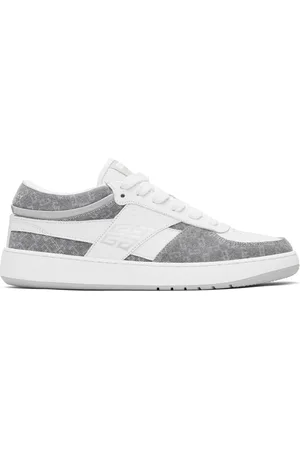 Givenchy White & Gray G Move Sneakers