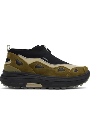 SUICOKE Khaki AKK-ZIP Sneakers