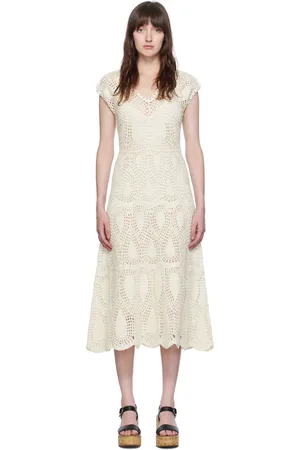 GABRIELA HEARST Off-White Waldman Maxi Dress