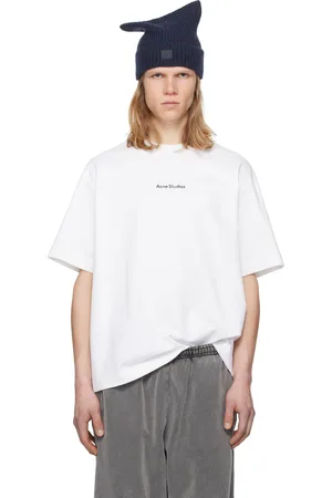 Acne Studios White Logo T-shirt
