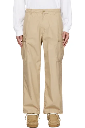 Beams Beige 6-Pocket Cargo Pants