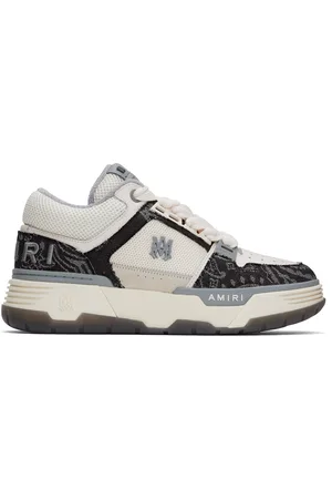 AMIRI & Off-White Bandana Denim MA-1 Sneakers