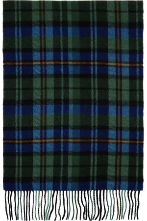 Ader Error & Blue Plaid Scarf