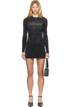 Diesel Gray D-Erco Minidress
