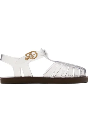 Ancient Greek Sandals Transparent Homeria Jelly Sandals
