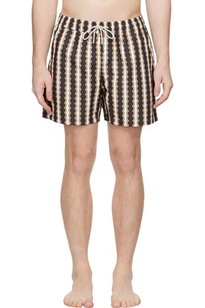 Oas Brown Swim Shorts