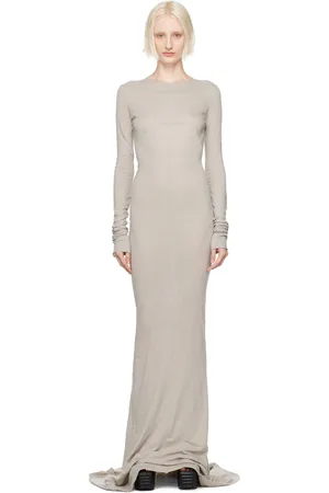 Rick Owens Off-White Porterville Edfu Maxi Dress