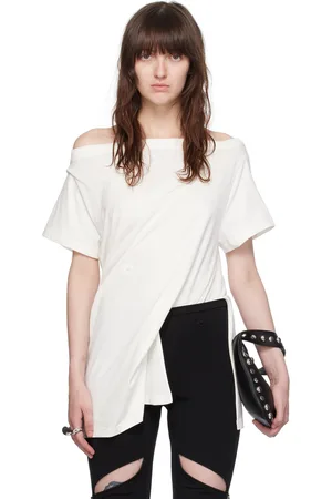Courrèges White Boatneck Bodysuit