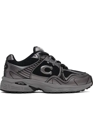 Coach Gray & Black C301 Sneakers