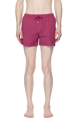 Paul Smith Purple Artist Stripe Swim Shorts
