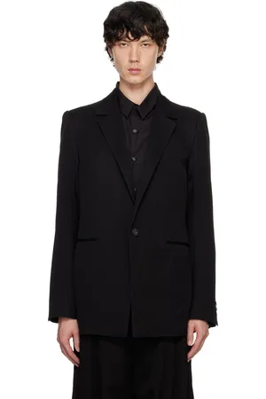 DEVOA Horn-Button Blazer