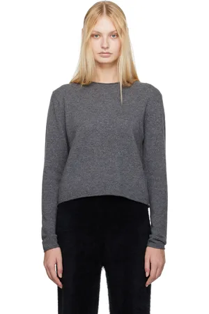 Lisa Yang Gray Ida Sweater