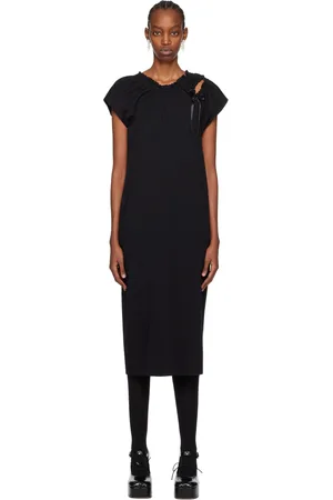 Simone Rocha Shoulder Bite Midi Dress