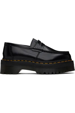 Dr. Martens Black Penton II Quad Loafers