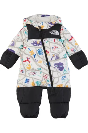 The North Face Baby White 1996 Retro Nuptse Down Snowsuit