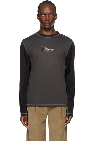 DIME Gray Athletic Long Sleeve T-Shirt