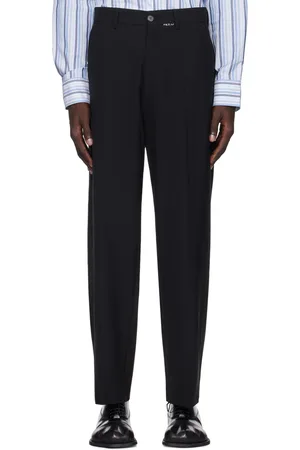 Marni Black Straight-Leg Trousers