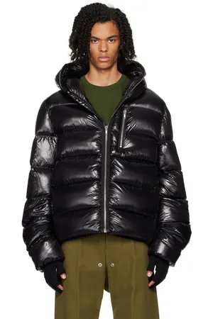 Rick Owens Black Porterville Sealed Down Jacket