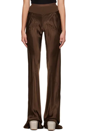 Rick Owens Brown Bias Trousers