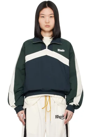 Rhude Navy Motorsport Track Jacket