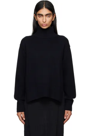 STUDIO NICHOLSON Navy Patria Turtleneck