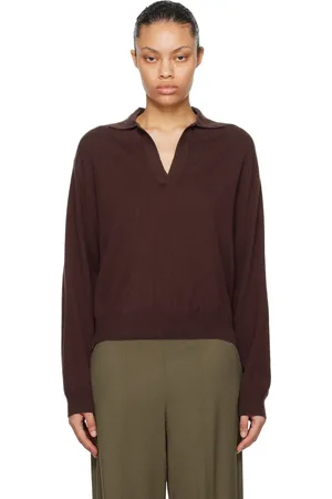 Arch4 Burgundy Oxford Cashmere Sweater