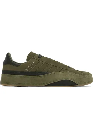 Y-3 Khaki Gazelle Sneakers