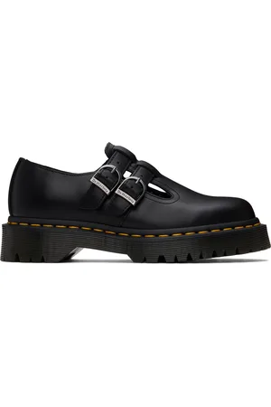 Dr. Martens 8065 II Bex Smooth Leather Platform Mary Jane Loafers