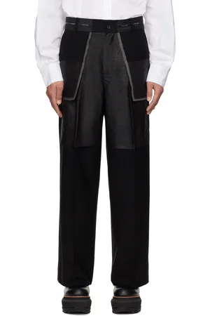 Feng Chen Wang Deconstructed Patchwork Trousers