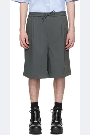 JUUN.J Gray Drawstring Shorts
