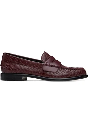 RAG&BONE Burgundy Carter Leather Loafers