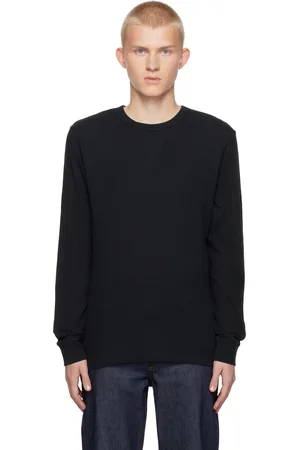 Sunspel Long Sleeve Waffle T-shirt