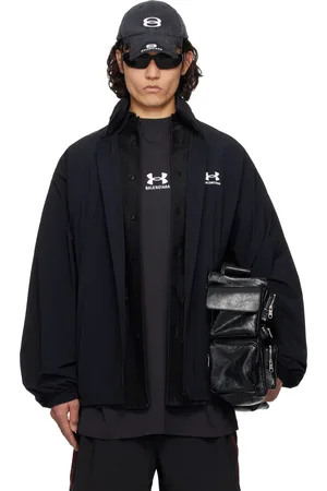 Balenciaga Black Under Armour Edition Windbreaker Jacket