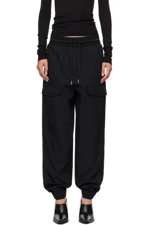 Helmut Lang Black Zoot Lounge Pants