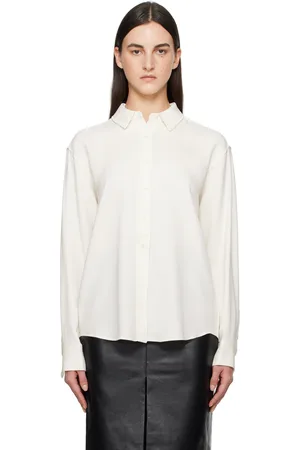 ANINE BING Off-White Braxton Shirt