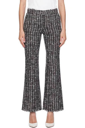 Balmain Black Flared Trousers