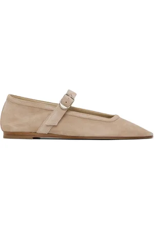 Le Monde Beryl Beige Mary Jane Ballerina Flats
