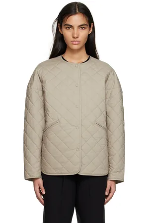Totême Khaki Quilted Jacket