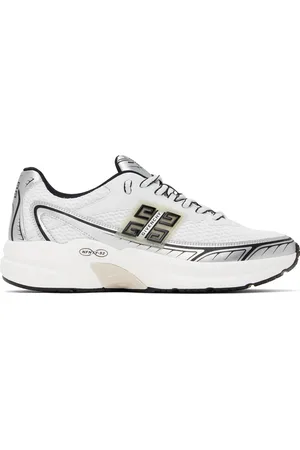 Givenchy White & Silver NFNTY-52 Sneakers