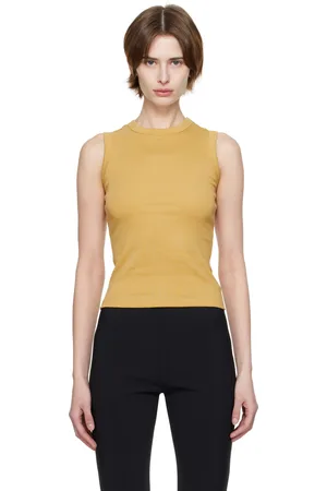 Flore Flore Yellow Esmé Tank Top