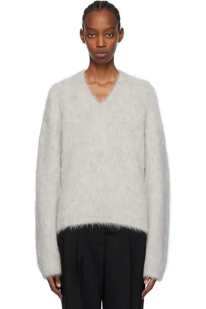 Totême Gray Petite Sweater